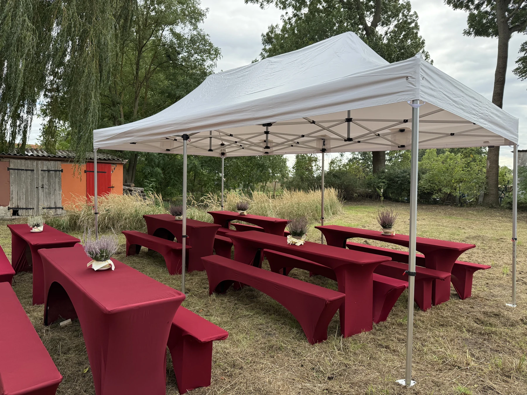 Faltpavillon 6 × 3 m