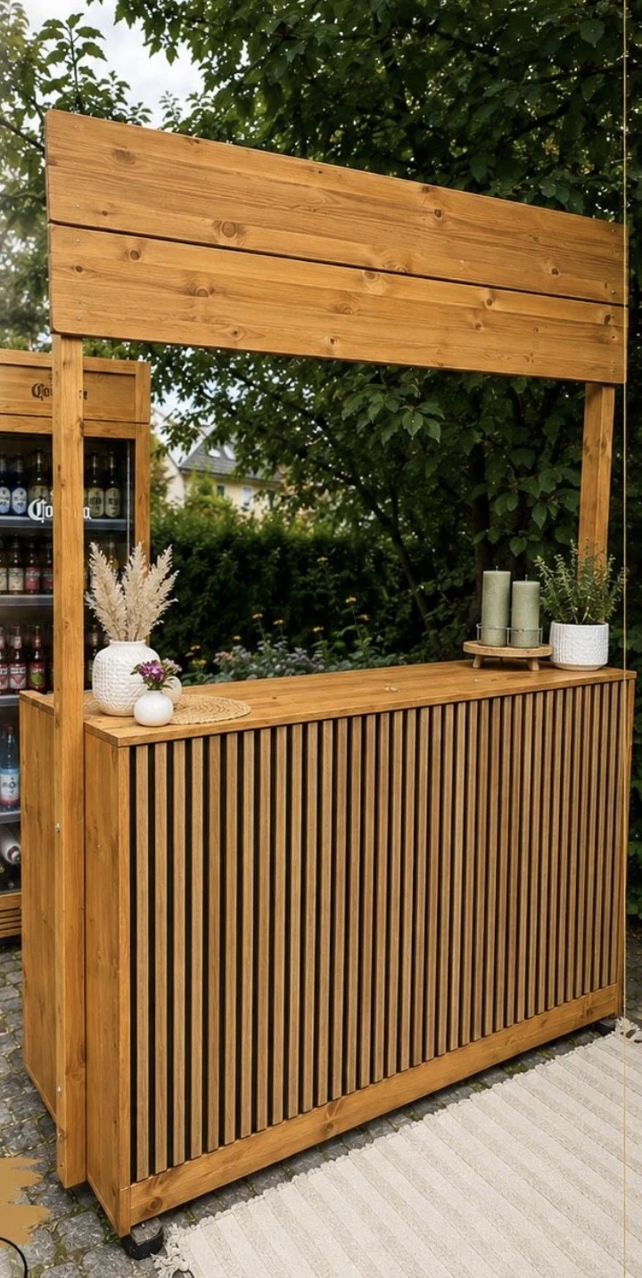 Mobile Holzbar